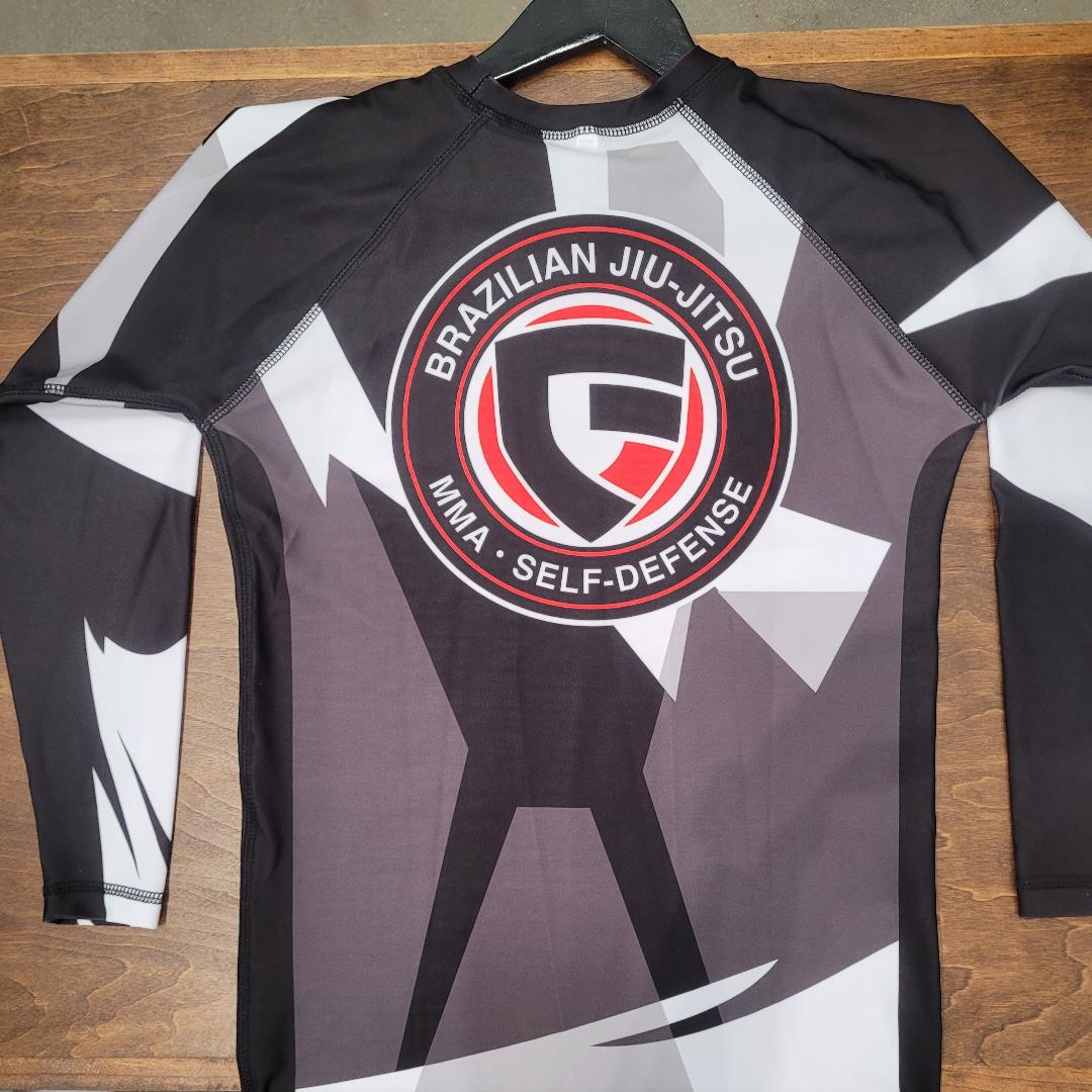 Gracie United Long Sleeve Rash Guard