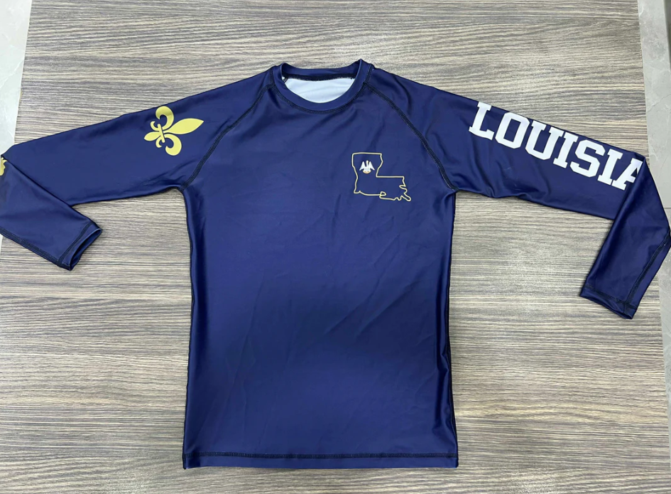 Long Sleeve LOUISIANA Rashguard